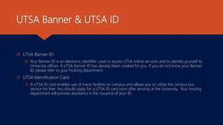 Utsa Id Card